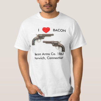 Ik hou van Bacon pistool shirt