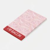 Ik hou van bacon post-it® notes (Schuin)