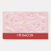 Ik hou van bacon post-it® notes (Voorkant)