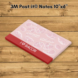 Ik hou van bacon post-it® notes