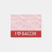 Ik hou van bacon post-it® notes (Voorkant)