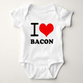 Ik hou van bacon romper (Voorkant)
