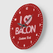 Ik hou van Bacon Ronde Klok (Hoek)