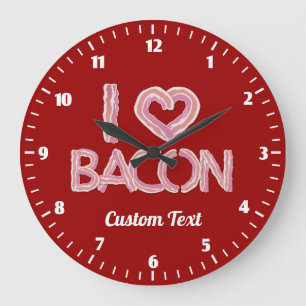 Ik hou van Bacon Ronde Klok