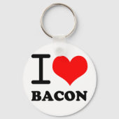 Ik hou van bacon sleutelhanger (Voorkant)