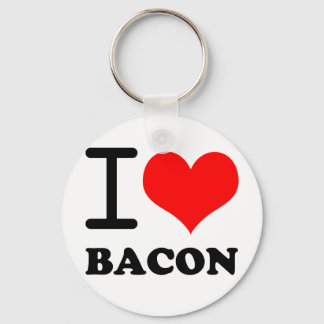 Ik hou van bacon sleutelhanger