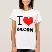 Ik hou van bacon t-shirt (Voorkant)