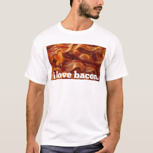 ik hou van bacon . t-shirt