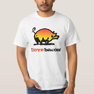 Ik hou van bacon! t-shirt