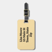 Ik hou van bagageafhandelaars bagage label (Voorkant verticaal)