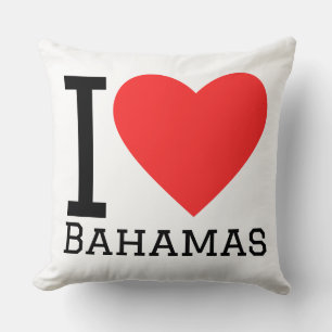 Ik hou van Bahamas Kussen
