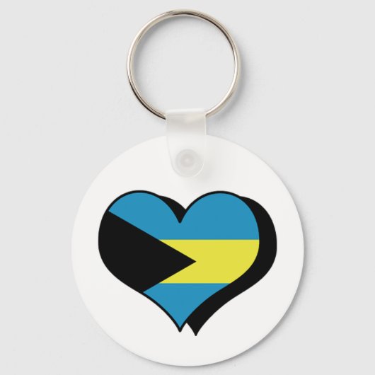 Ik hou van Bahamas Sleutelhanger (Voorkant)