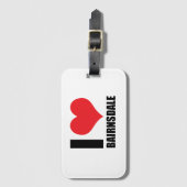 Ik hou van Bairnsdale Bagagelabel (Voorkant (verticaal))