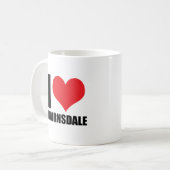 Ik hou van Bairnsdale Koffiemok (Voorkant links)