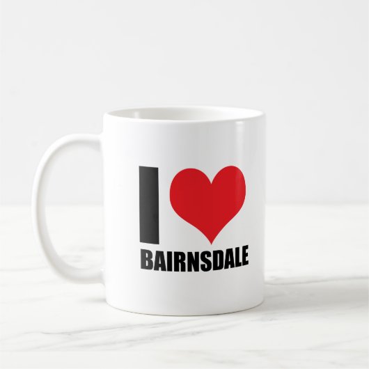 Ik hou van Bairnsdale Koffiemok (Links)