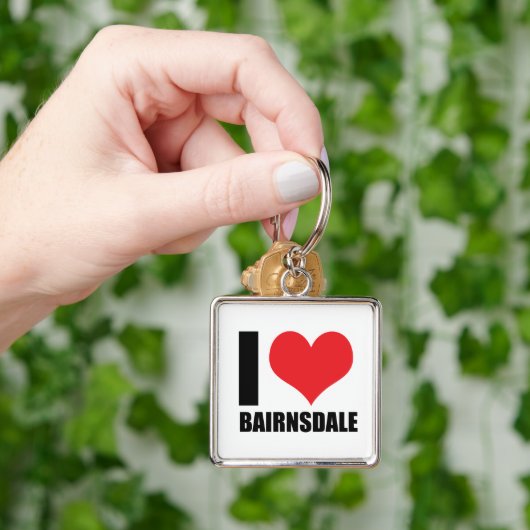 Ik hou van Bairnsdale Sleutelhanger (Hand)