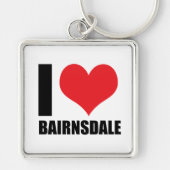 Ik hou van Bairnsdale Sleutelhanger (Voorkant)