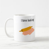 Ik hou van baken koffiemok (Links)