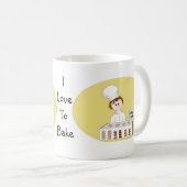 Ik hou van baken koffiemok (Voorkant rechts)