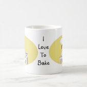 Ik hou van baken koffiemok (Center)