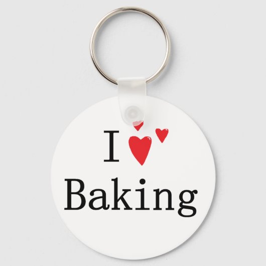 Ik hou van baken sleutelhanger (Voorkant)