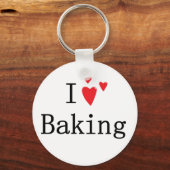 Ik hou van baken sleutelhanger (Voorkant)