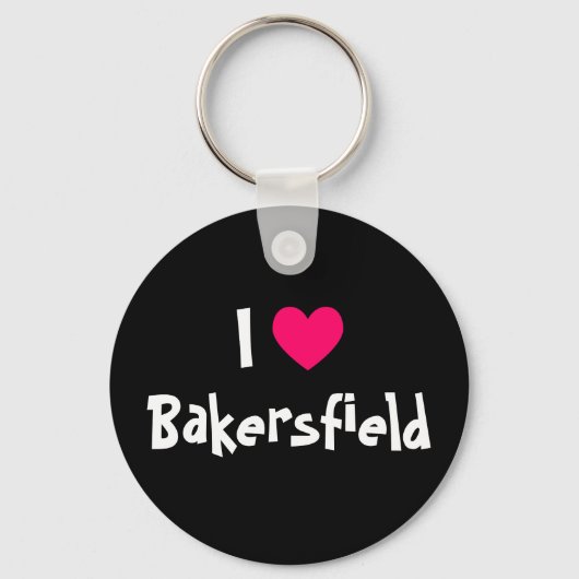 Ik hou van Bakersfield Sleutelhanger (Voorkant)