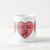 Ik hou van baking Heart Koffiemok (Center)