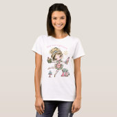 Ik hou van bakken, cupcake lover, t-shirt (Voorkant volledig)