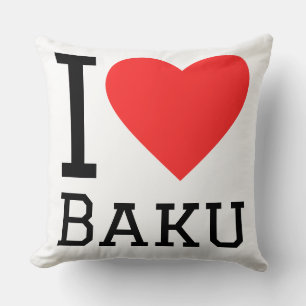 Ik hou van Baku Kussen
