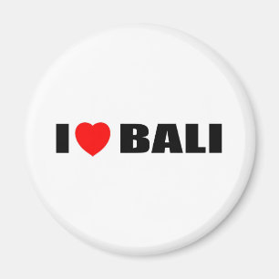 Ik hou van Bali, Indonesië Magneet