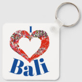 Ik hou van Bali Sleutelhanger (Achterkant)