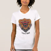 Ik hou van Bali Vrouw T-shirt (Voorkant)