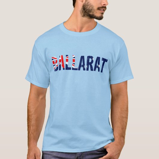 Ik hou van Ballarat Australia T-shirt (Voorkant)