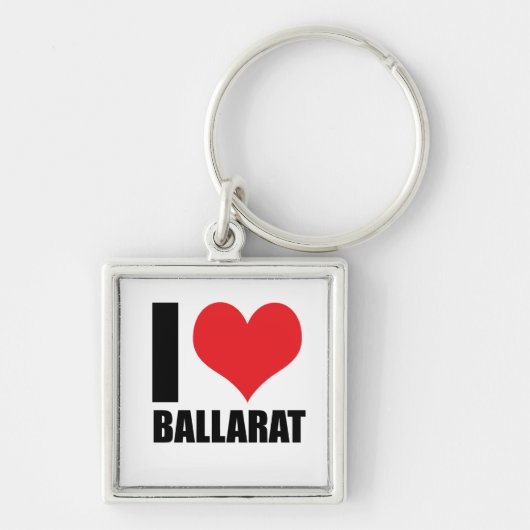 Ik hou van Ballarat Sleutelhanger (Voorkant)