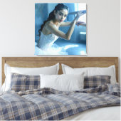 IK HOU VAN BALLET - BALLET & DANS CANVAS AFDRUK (Insitu (Slaapkamer))