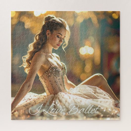 IK HOU VAN BALLET - BALLET & DANS LEGPUZZEL (Verticaal)