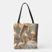 IK HOU VAN BALLET - BALLET & DANS TOTE BAG (Achterkant)
