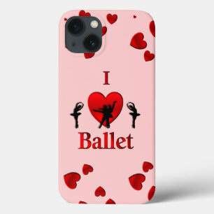 Ik hou van ballet dansen Case-Mate iPhone case