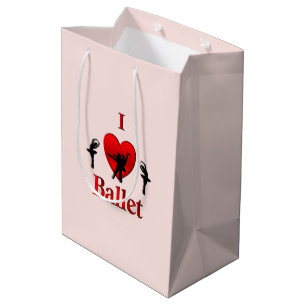 Ik hou van ballet medium cadeauzakje