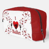 Ik hou van ballet toilettasje (Rechterhoek)