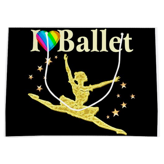 IK HOU VAN BALLETONTWERPEN GROOT CADEAUZAKJE (Voorkant)