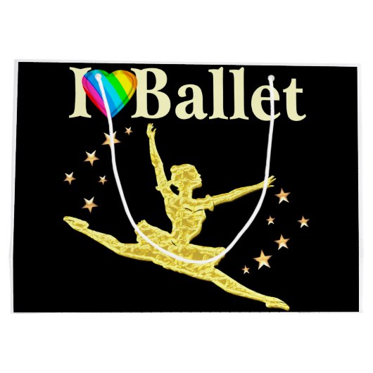 IK HOU VAN BALLETONTWERPEN GROOT CADEAUZAKJE (Achterkant)