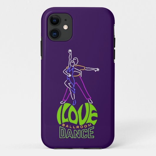 Ik hou van Ballroom Dance iPhone / iPad hoesje (Achterkant)