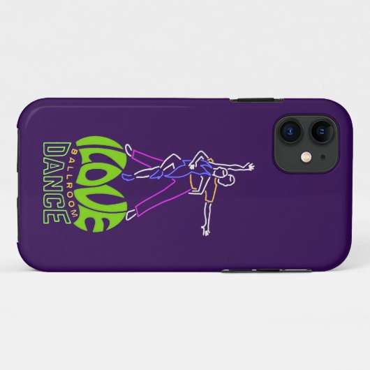 Ik hou van Ballroom Dance iPhone / iPad hoesje (Achterkant (horizontaal))