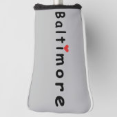 Ik hou van Baltimore Golfheadcover (Draai 90)