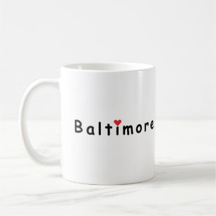 Ik hou van Baltimore Koffiemok