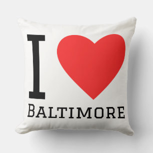 Ik hou van Baltimore  Kussen