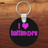 Ik hou van Baltimore Sleutelhanger (Voorkant)
