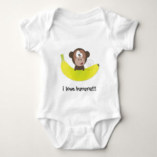Ik hou van banaan!!!! romper